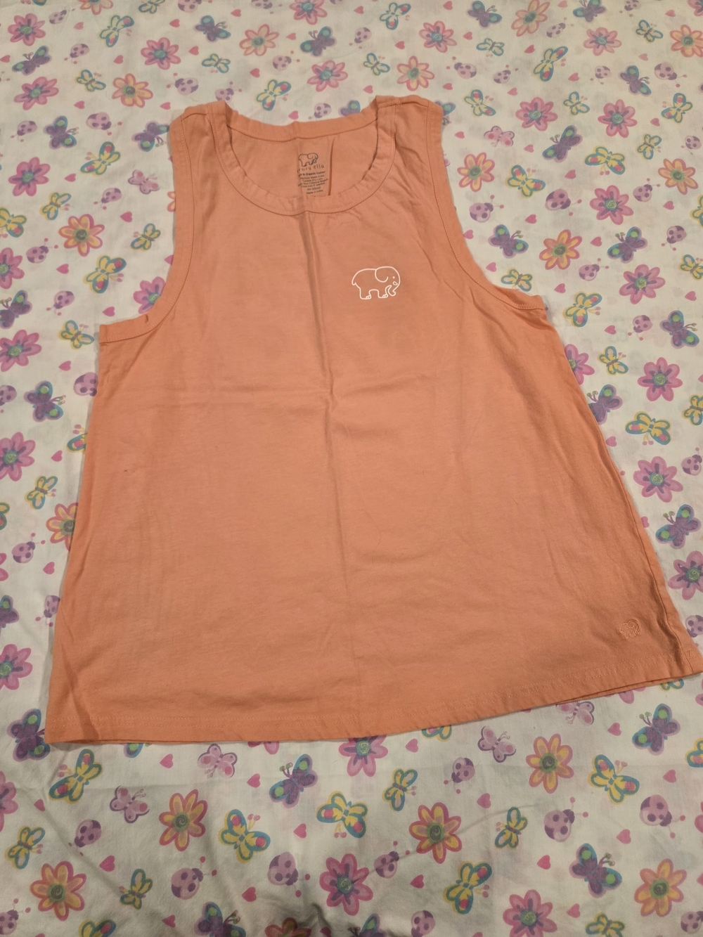 Ivory Ella Women's Tank Top with Elephant Logo